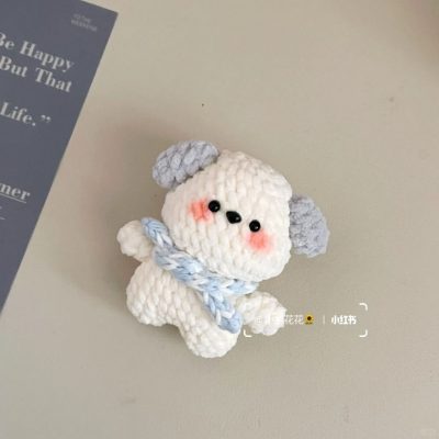 Móc khoá gấu bông len cute mini