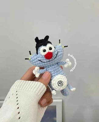 Móc khoá len anime không bị rơi khi sử dụng