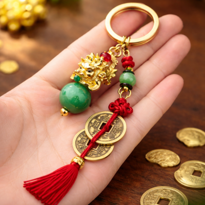 móc khóa phong thủy thu hút tài lộc