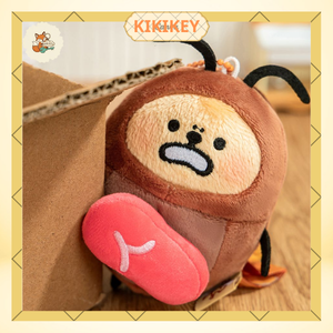 móc khóa gấu bông treo balo