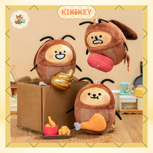 móc khóa gấu bông treo balo