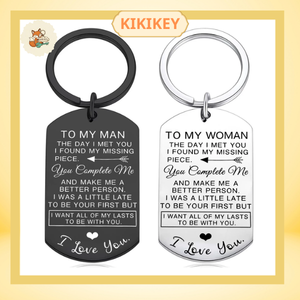 móc khóa cặp đôi không rỉ